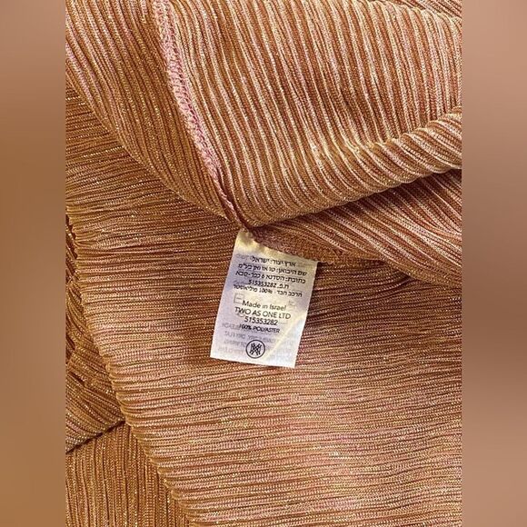 SABINA MUSÁYEV Helena Metallic Tiered Maxi Dress size L - Picture 11 of 11